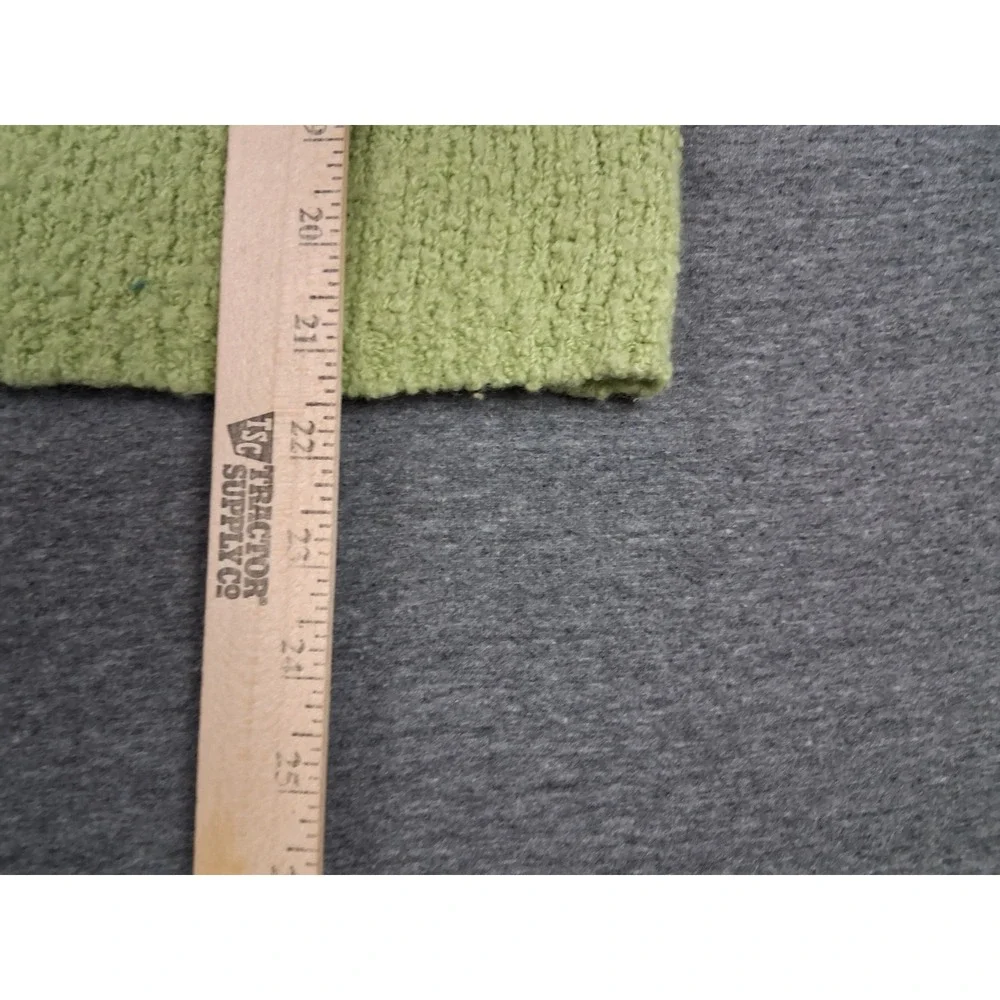 Hanna Andersson Womens Sweater‎ Medium Green Turtleneck Plush Wool Blend